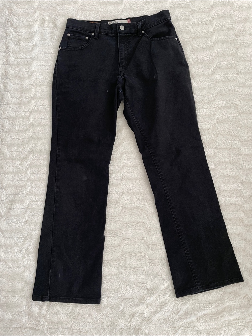 Levi's Black Boot-Cut Jeans